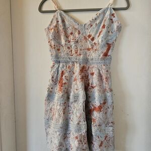 Boohoo White Dress with Subtle Accents